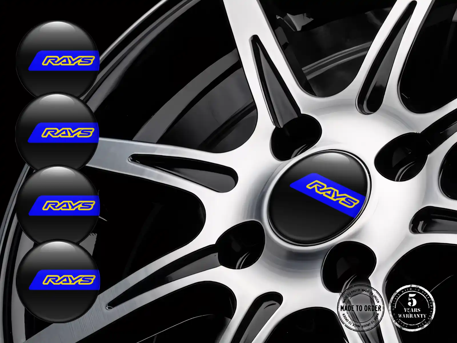 Rays Silikonsticker Premium Cosmic Velocity Wave